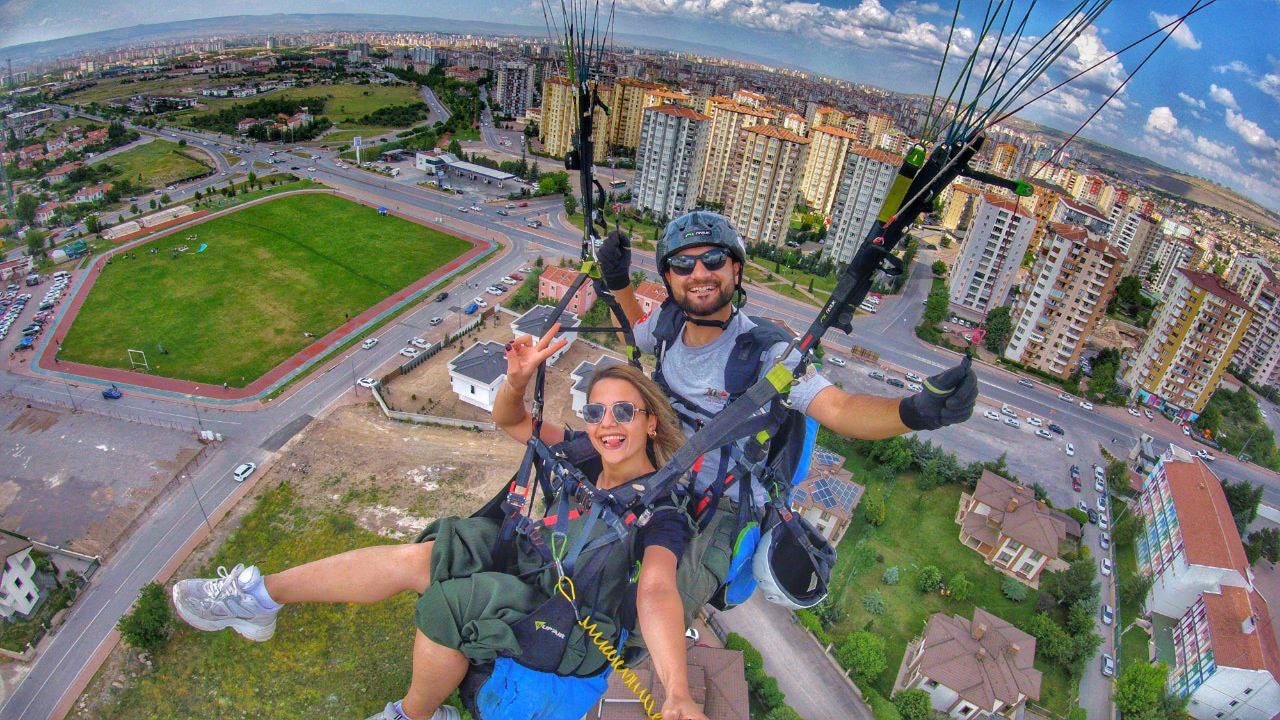 Kayseri havadan görünüm